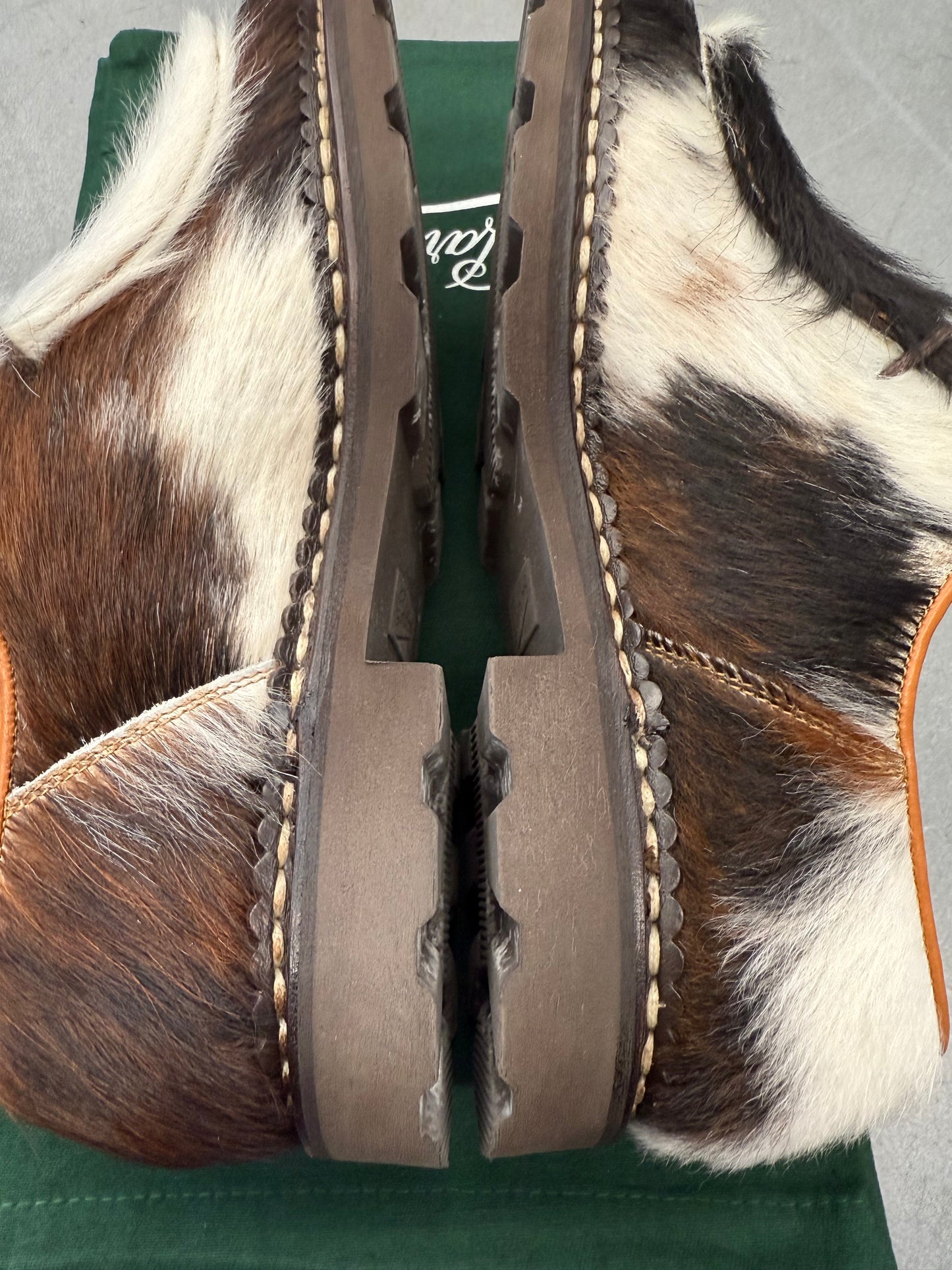 PARABOOT MICHAEL LACE-UP SHEEP HAIR SHOES