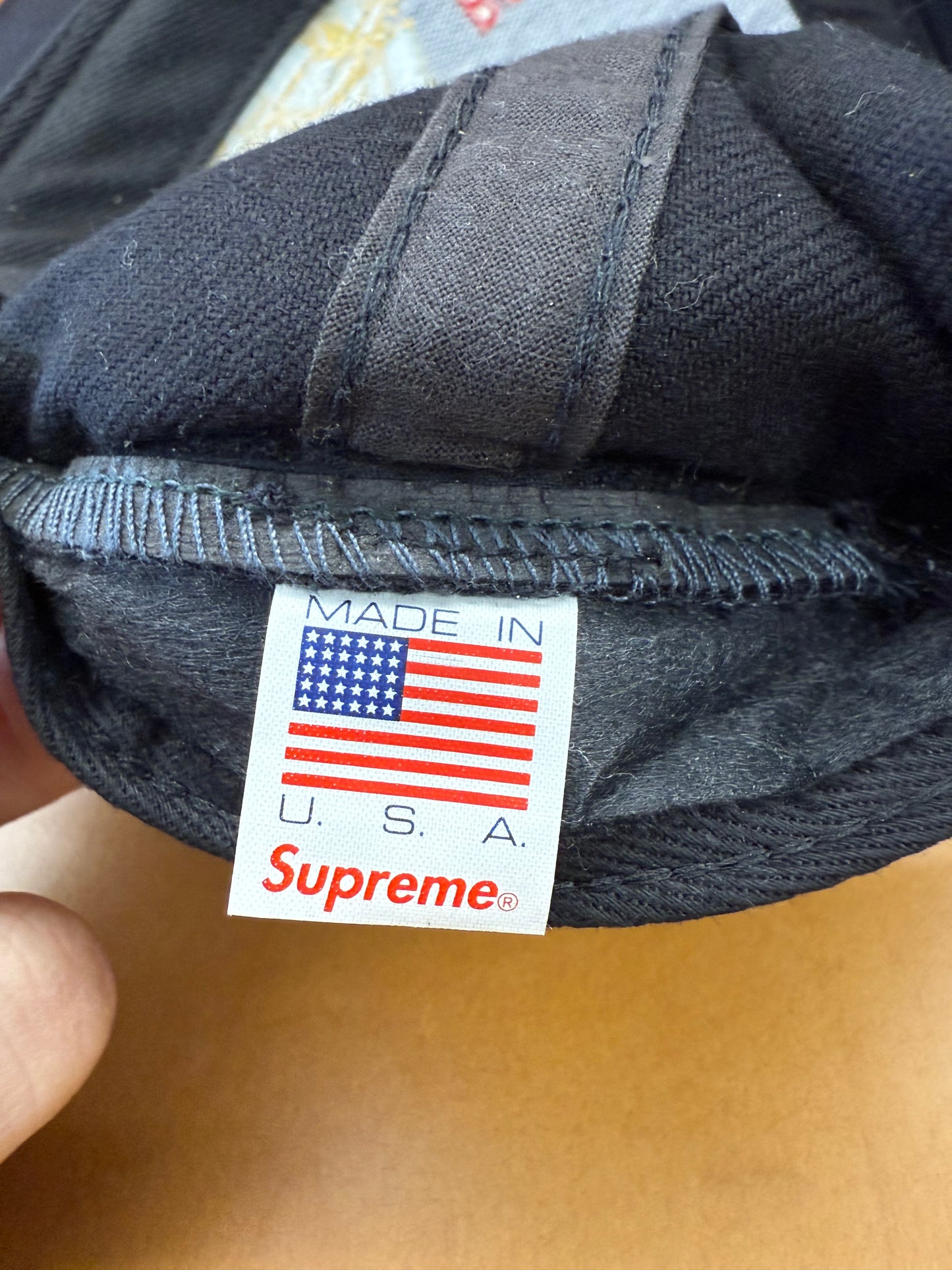 SS12 SUPREME NO LIMIT BOUT IT BOUT IT SNAPBACK - BLACK