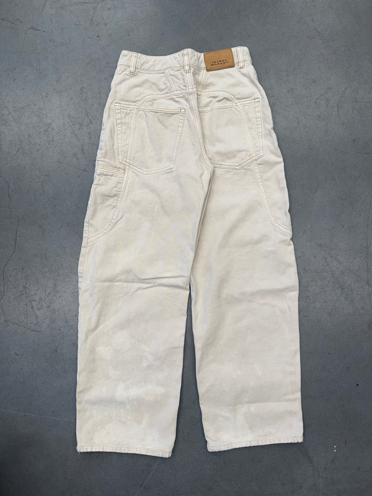 ISABEL MURANT HIGH-RISE WIDE LEG JEANS