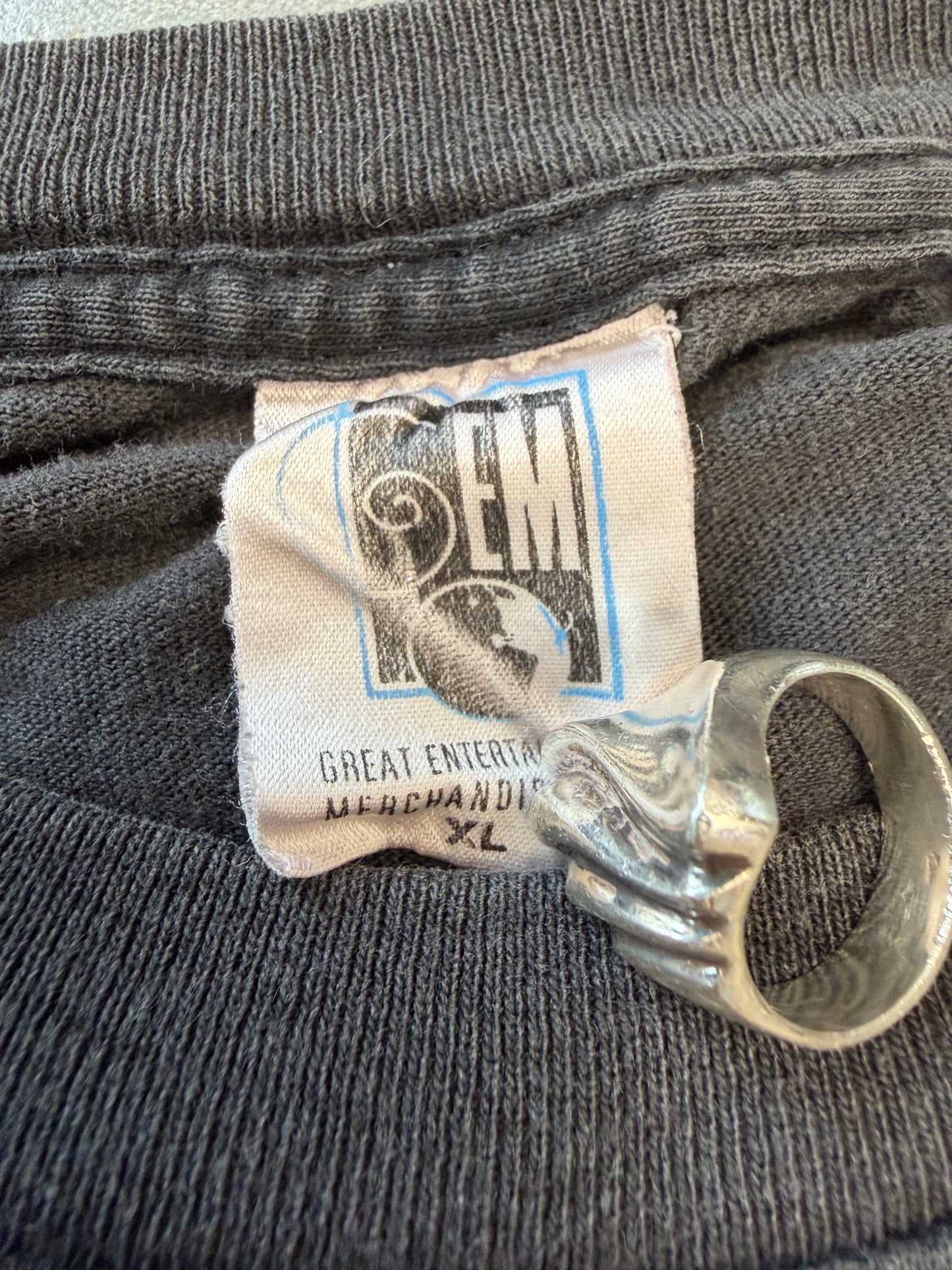 1995 WHITE ZOMBIE "FREAKS AND HUMAN ODDITIES" TEE (GEM TAG)