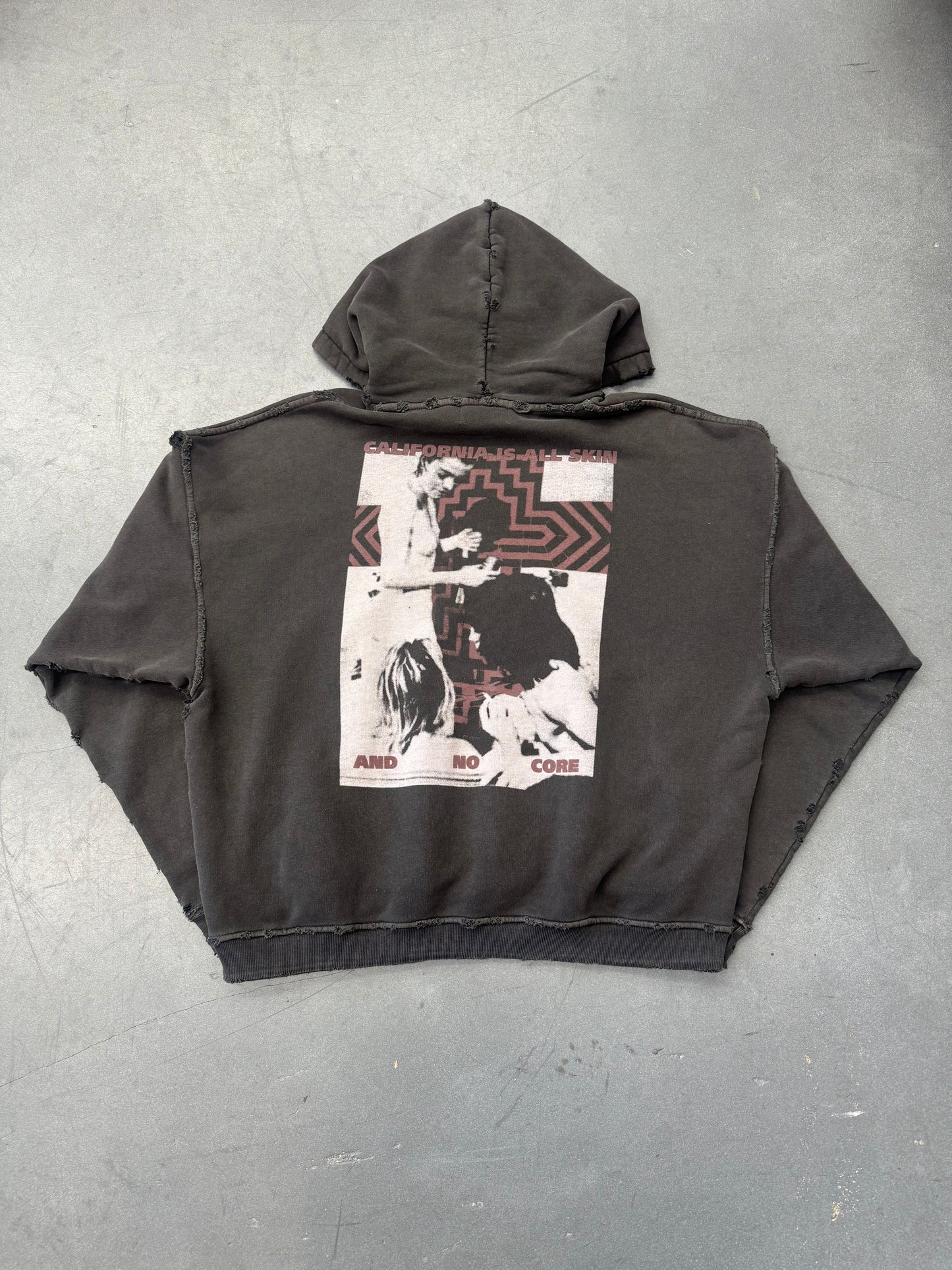 FW25 ENFANTS RICHES DEPRIMES REFERENCE TO THE REVEREND HOODIE