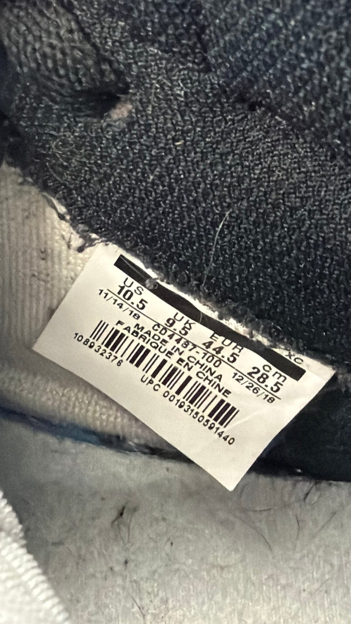 2019 AIR JORDAN 1 HIGH OG TRAVIS SCOTT SP