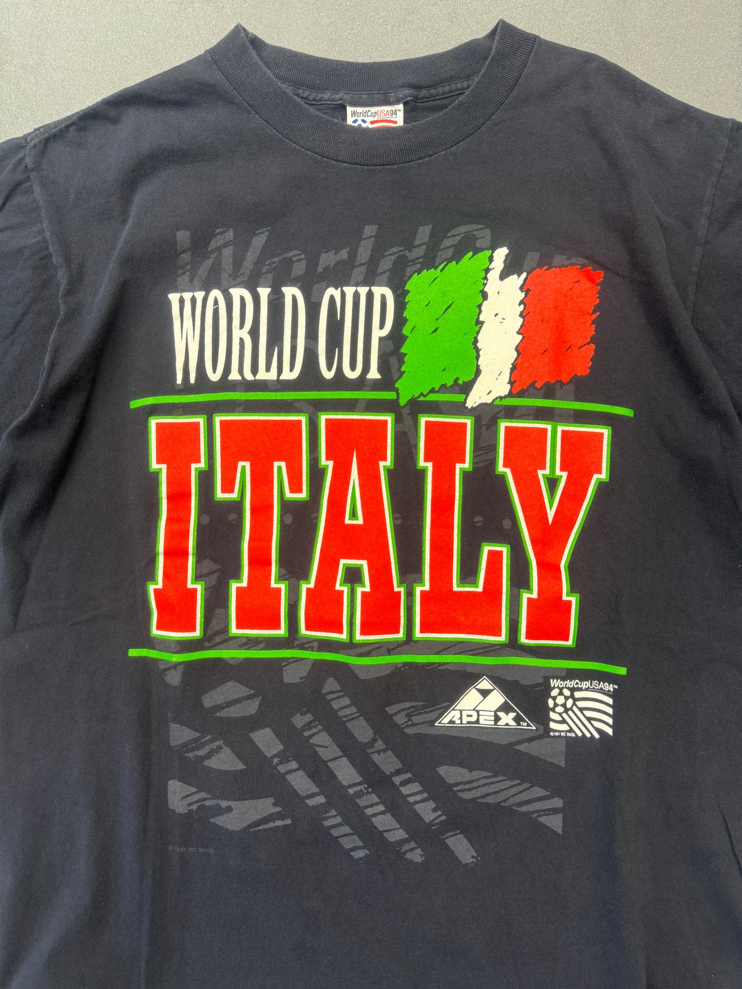 1994 WORLD CUP ITALY FLAG TEE (APEX ONE TAG)