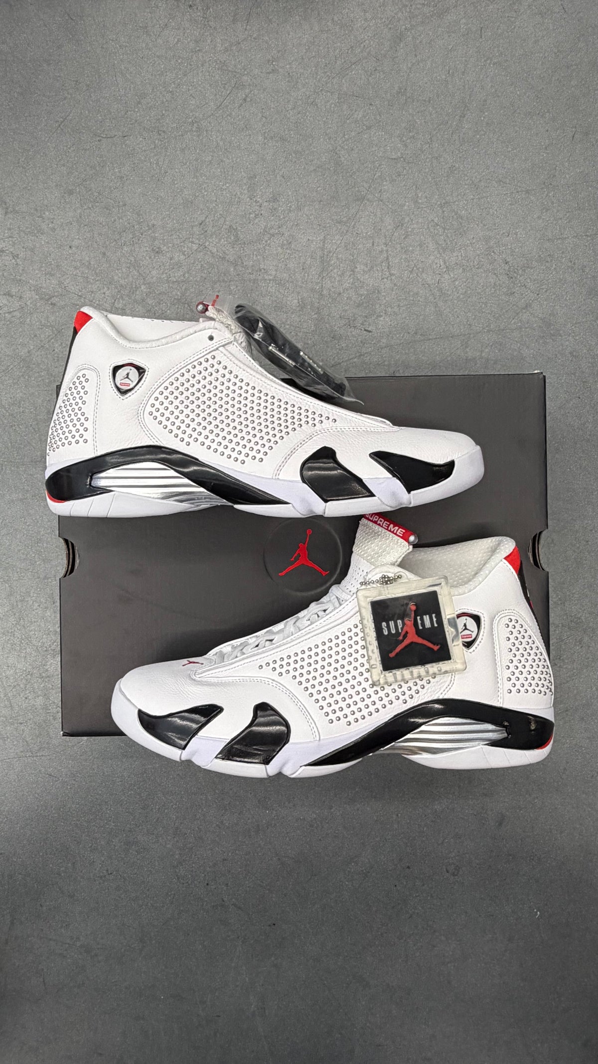 SS19 SUPREME JORDAN 14 RETRO - WHITE