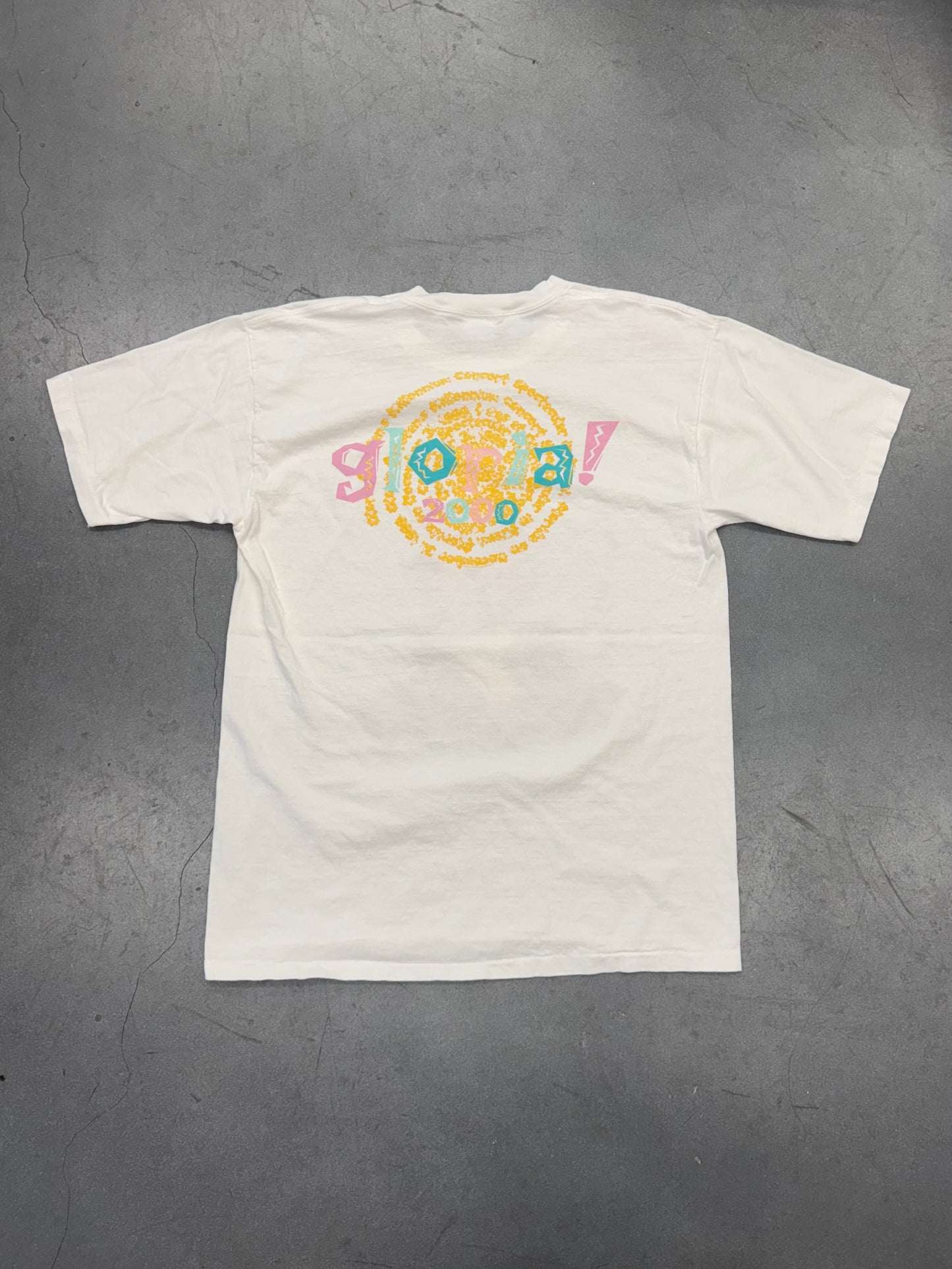 2000 GLORIA ESTEFAN MILLENNIUM CONCERT SPECTACULAR TEE (ALL SPORT TAG)