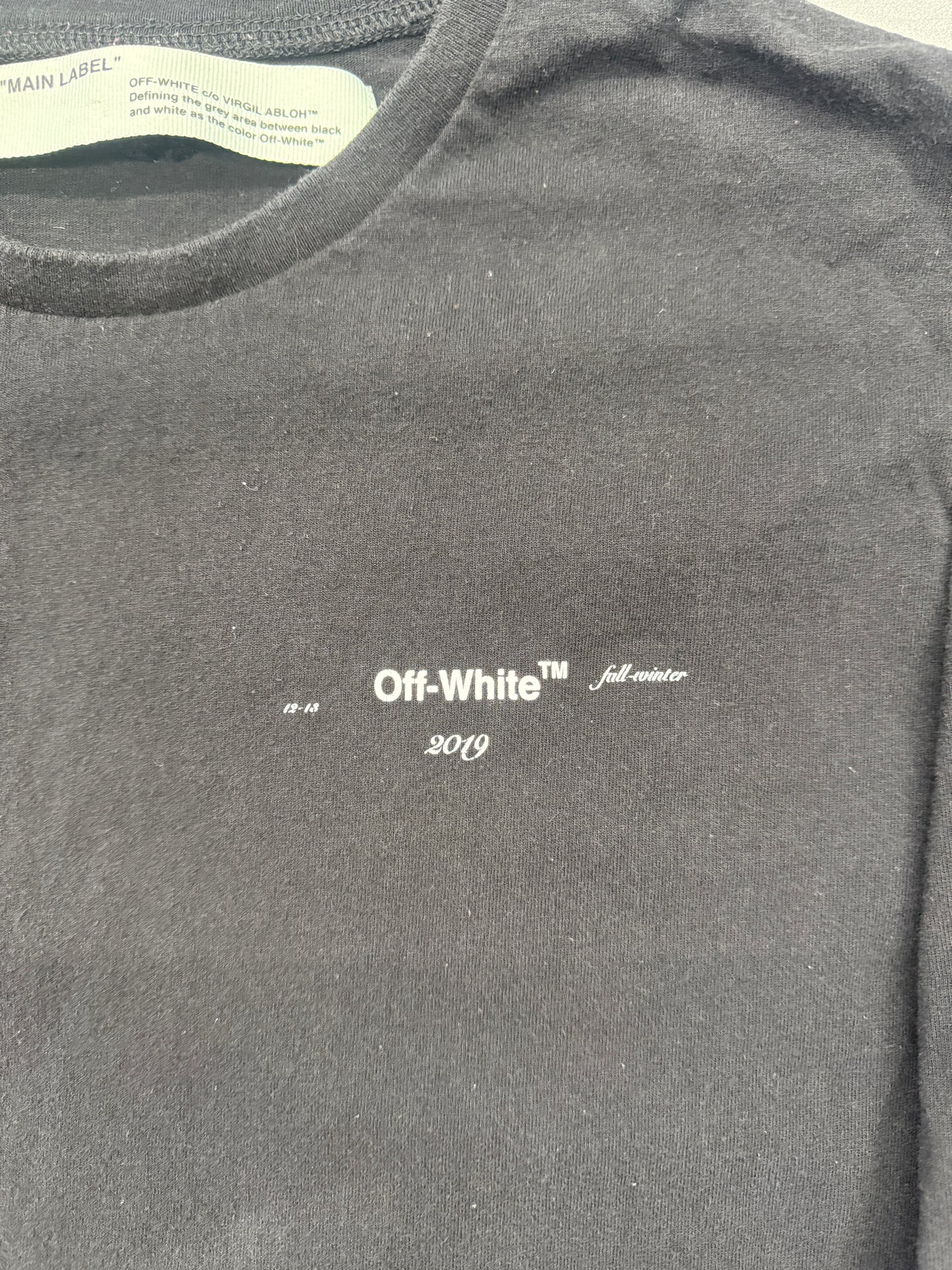2019 OFF-WHITE 3D ARROW LS