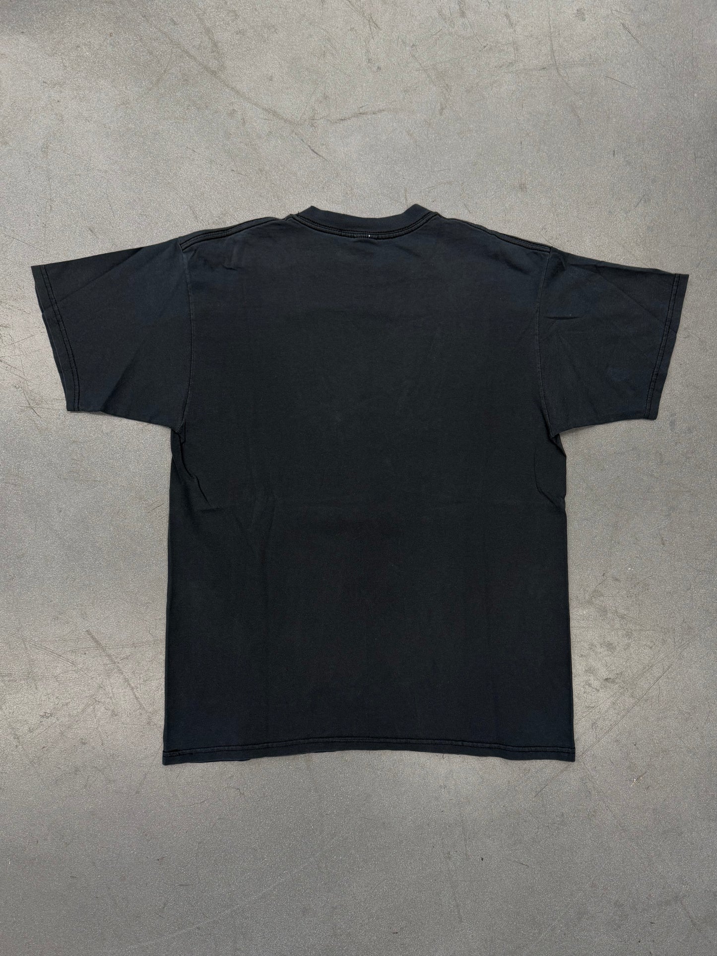 Y2K BLACK PANTHER HUMAN-I-TEES FADED TEE (CUT TAG)