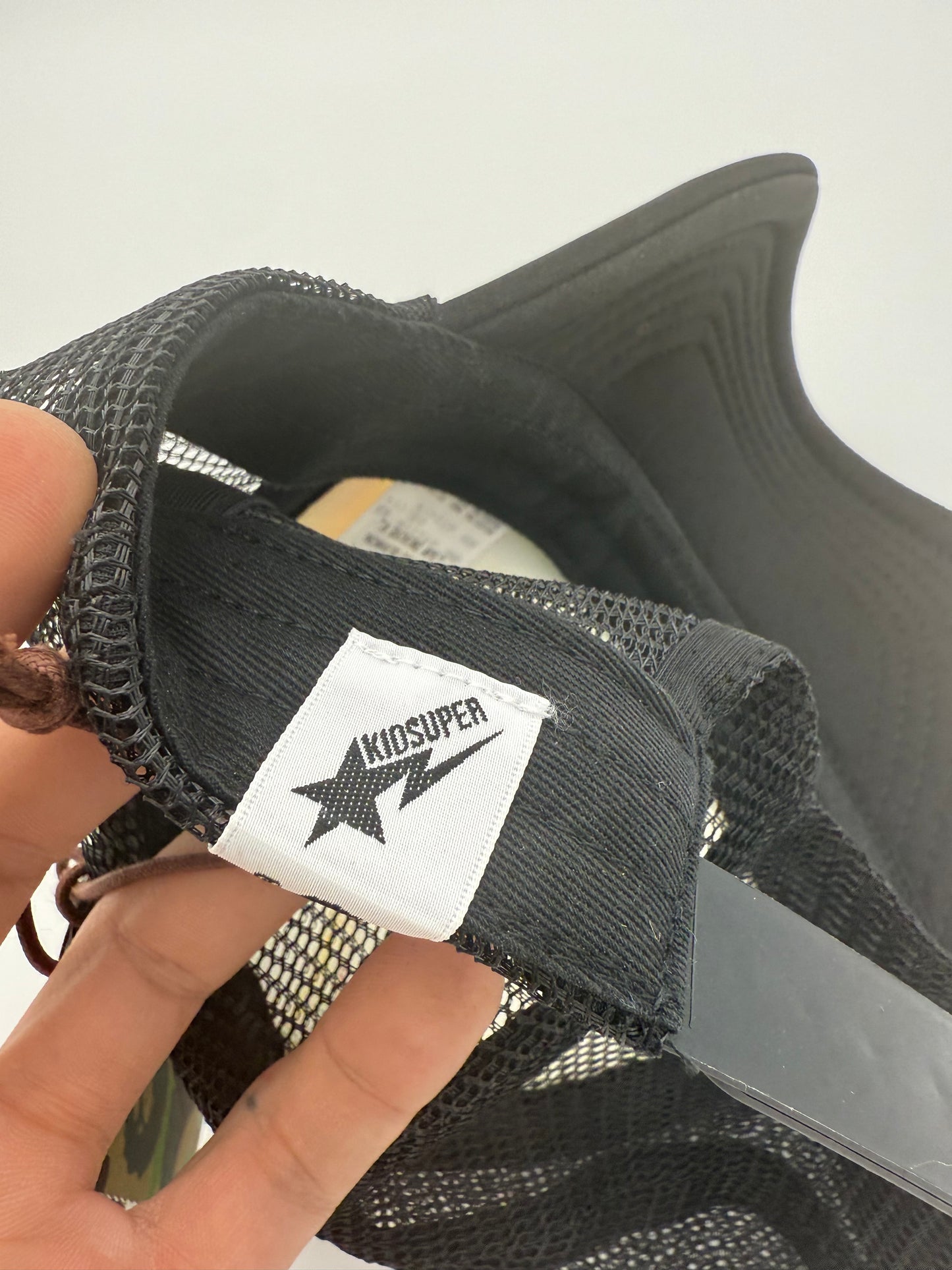 BAPE X KIDSUPER STA LOGO RHINESTONE TRUCKER CAP - MULTI (NEW)