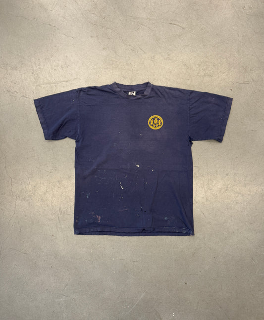 Y2K U.S. NAVY MOBILE DIVING AND SALVAGE UNIT DISTRESSED TEE (FADED TAG)