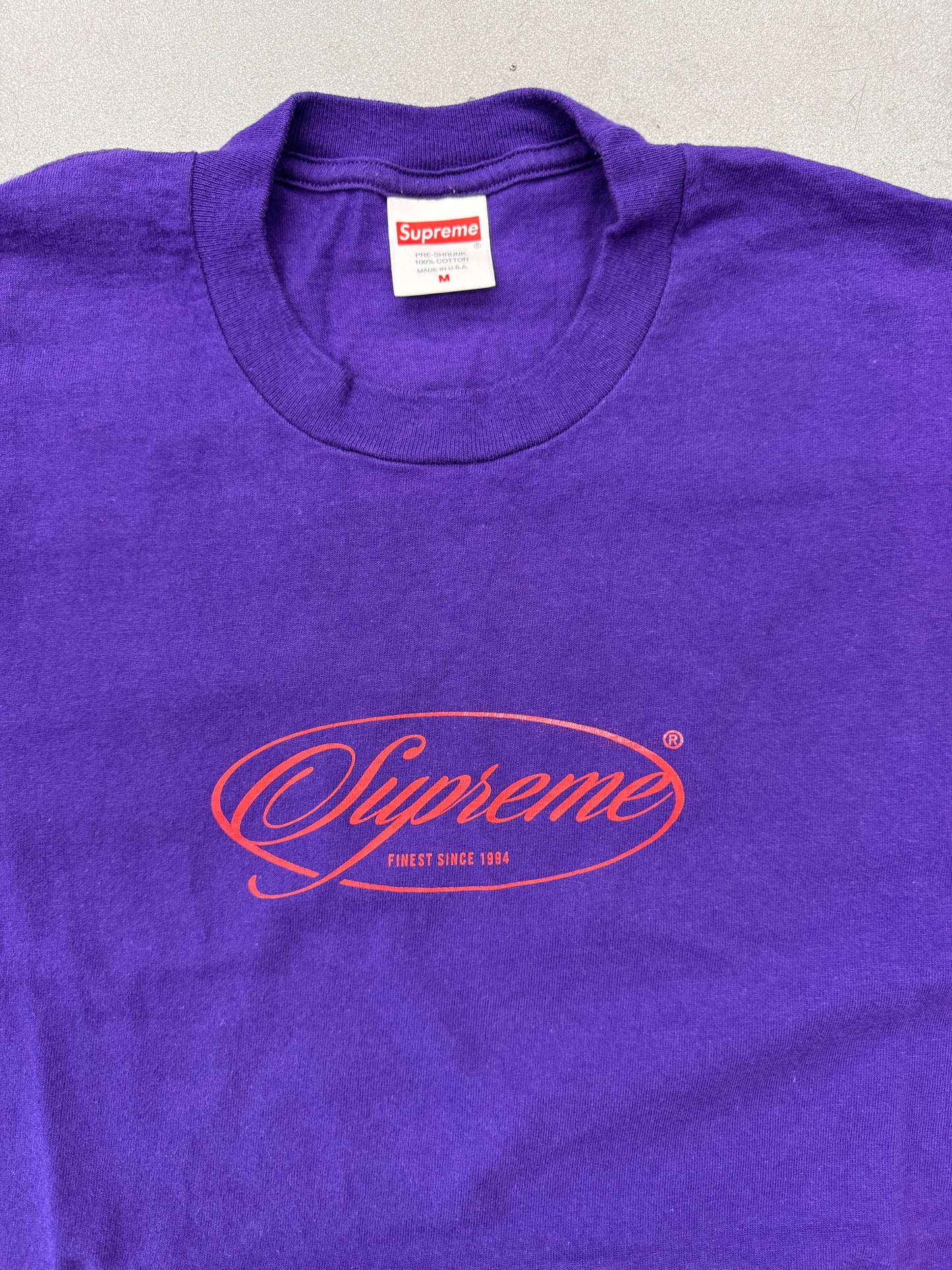 FW20 SUPREME CLASSICS TEE - PURPLE