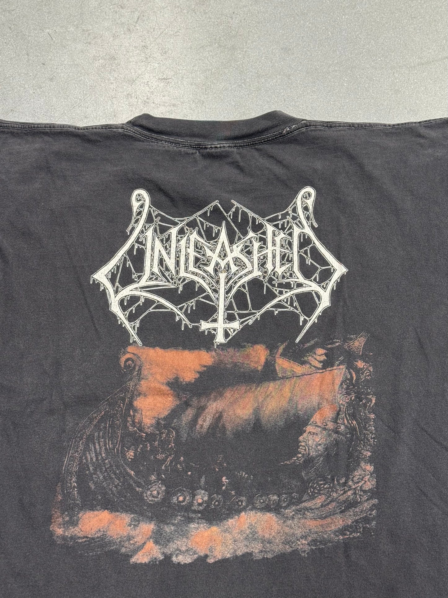 90S UNLEASHED CUT-OFF BAND TEE (TUF TAG)