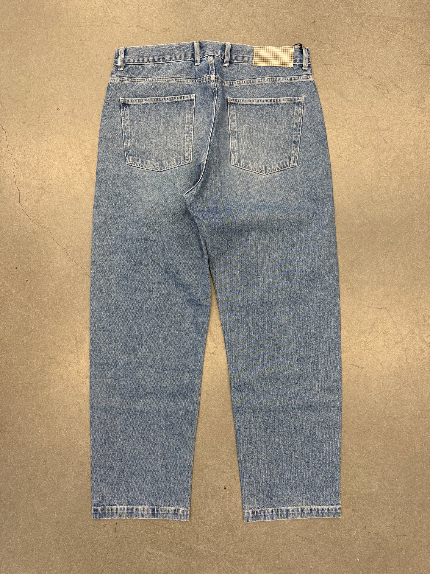 MFPEN REGULAR STRAIGHT JEANS - WASHED BLUE (XL) (NWT)