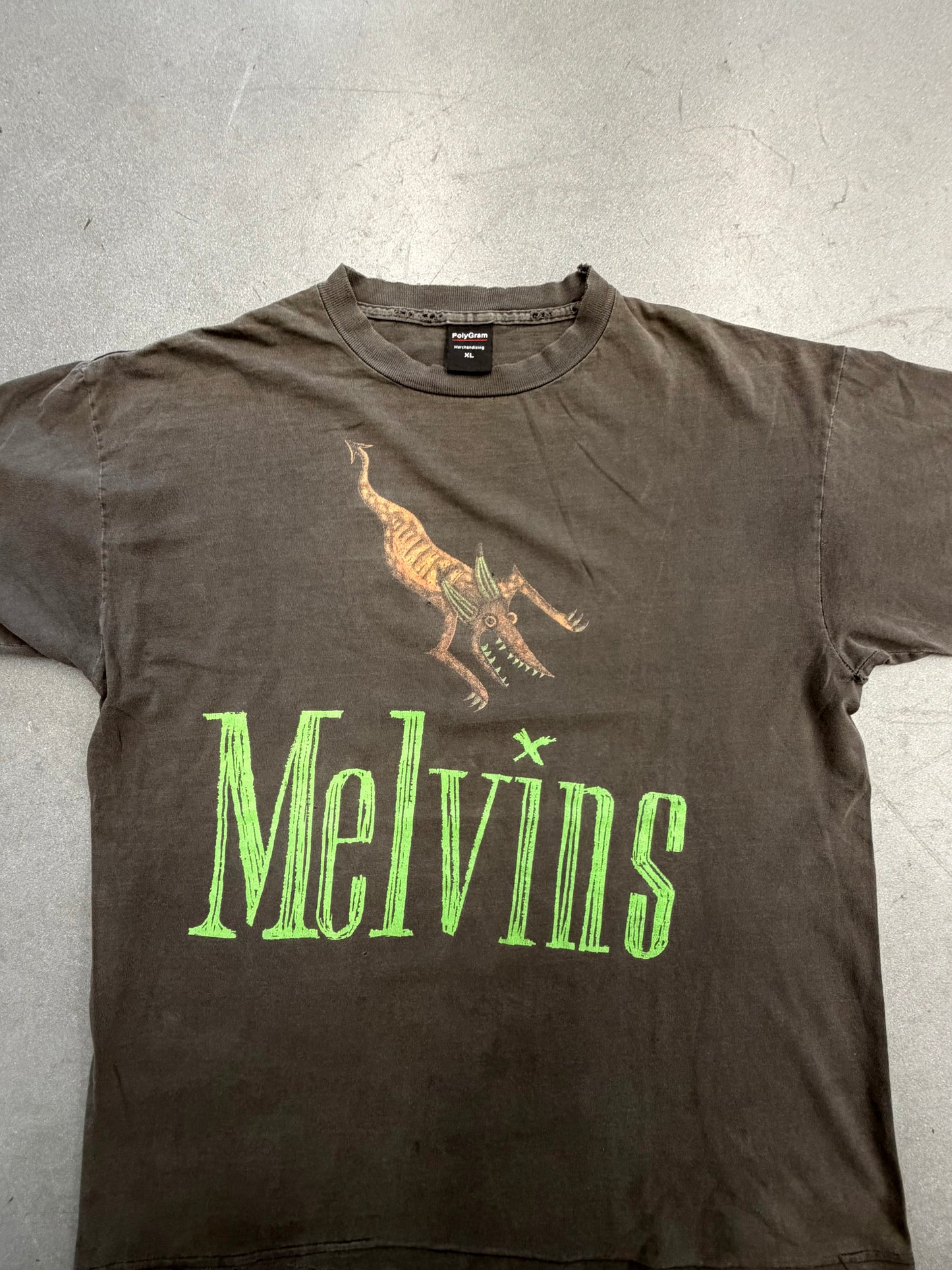 1996 MELVINS (STAG) TEE (POLYGRAM TAG)