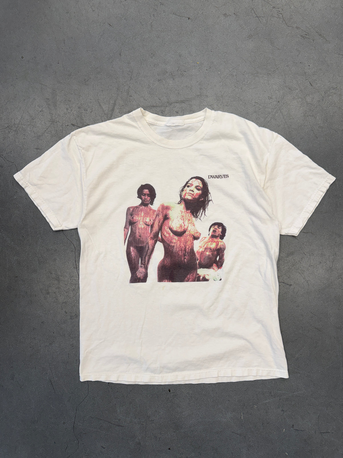 00'S DWARVES FUCK YOU UP & GET HIGH TEE (PULLED TAG)