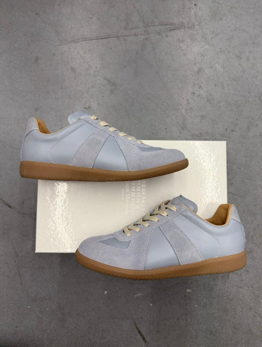 SIZE 41 MAISON MARGIELA REPLICA SNEAKERS - CLOUD (PRE-OWNED WITH BOX)