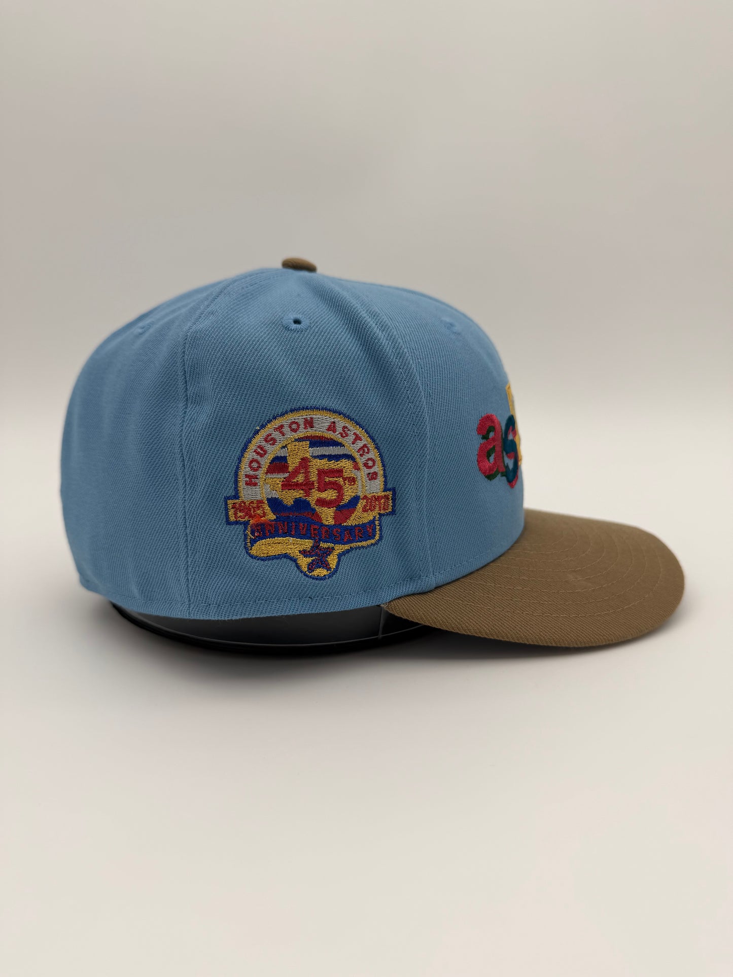 HOUSTON ASTROS 45TH ANNIVERSARY MULTI-FONT NEW ERA FITTED HAT