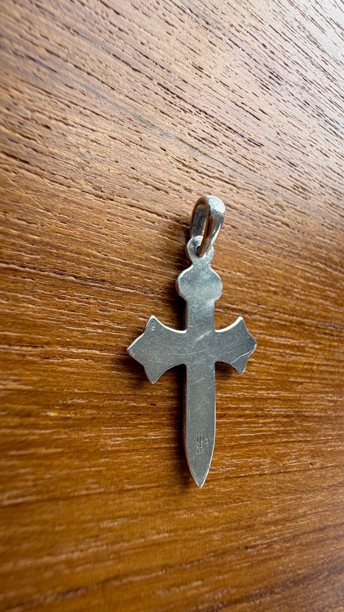 JAMES AVERY SILVER CROSS PENDANT