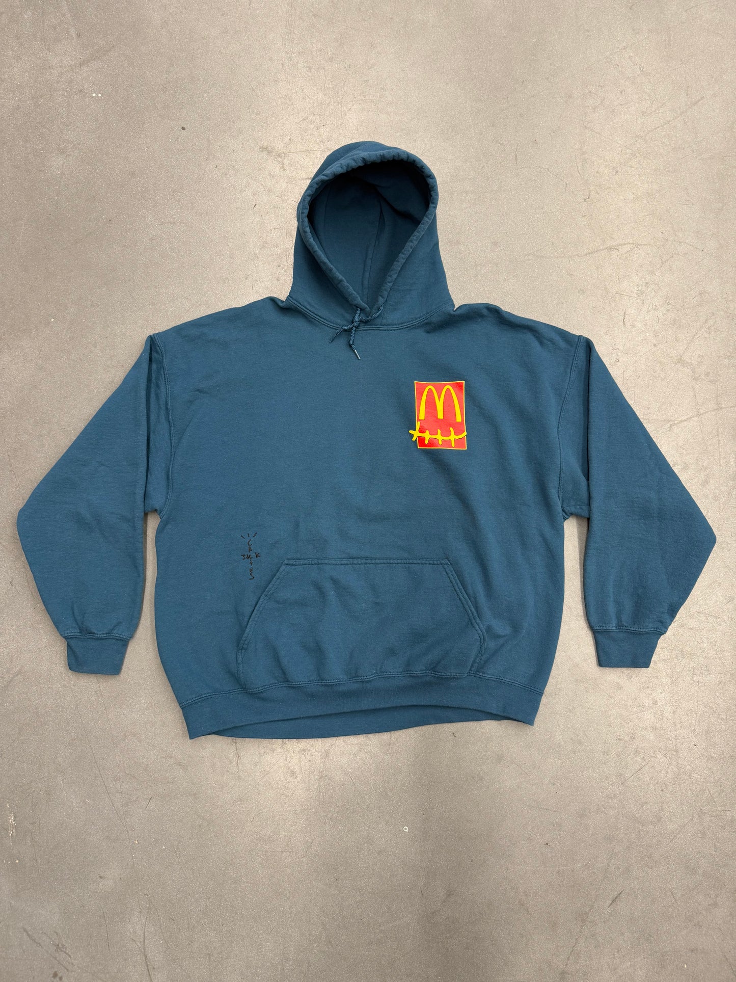 FW20 CACTUS JACK BY TRAVIS SCOTT STICKER MCDONALD'S HOODIE