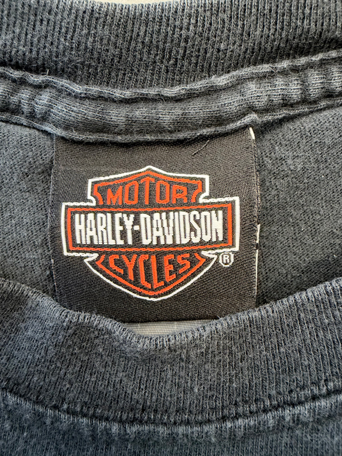 2004 HARLEY-DAVIDSON #1 AMERICAN FLAG SPACE COAST MELBOURNE FLORIDA TEE
