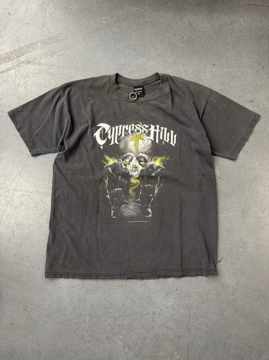 1996 CYPRESS HILL ONCE AGAIN THE POWER OF THE HERB TEE (POLYGRAM TAG)