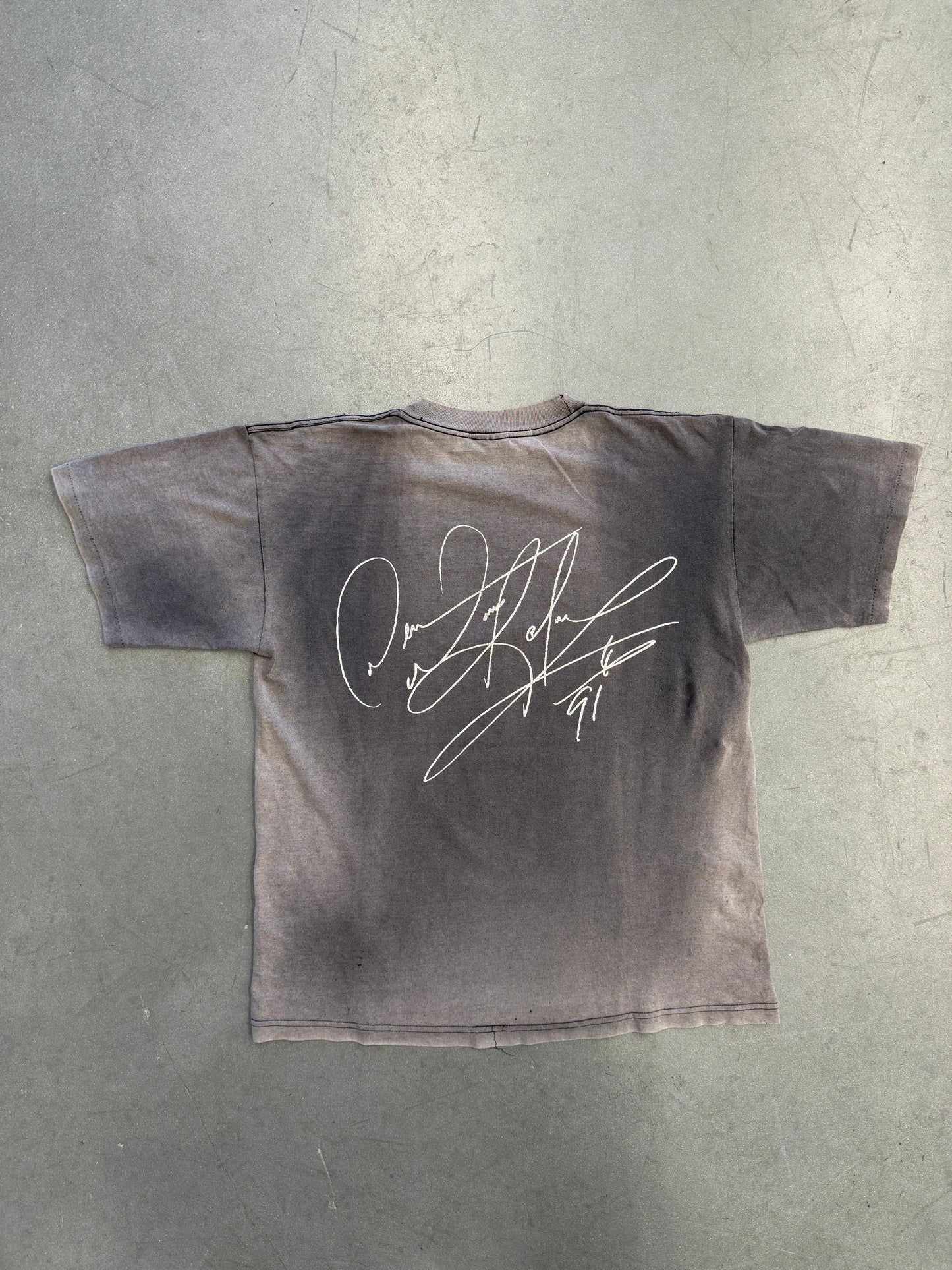 90'S DENNIS RODMAN COWBOY HAT FADED TEE (MURINA TAG)