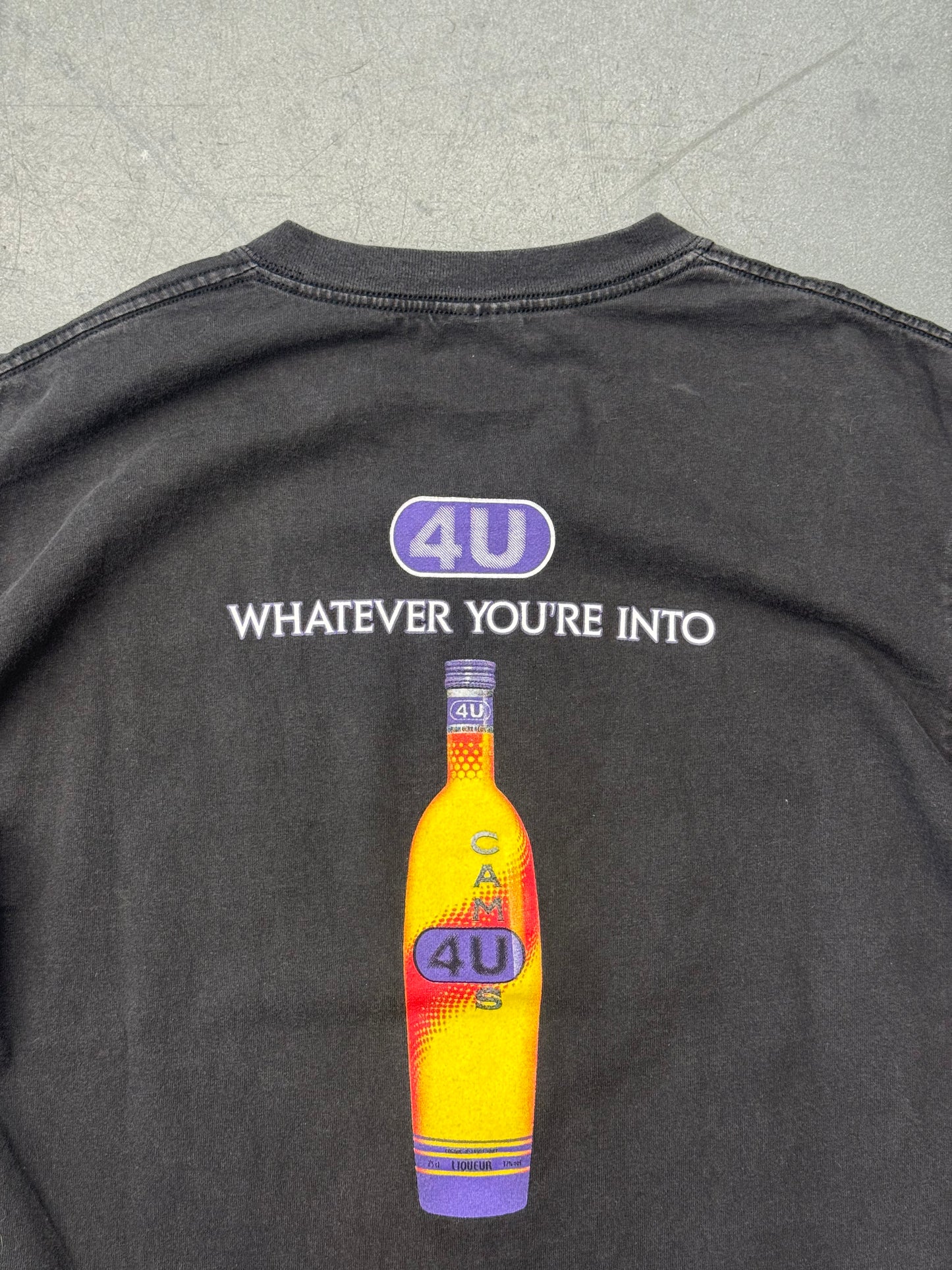 00'S CAMUS 4U WHATEVER YOU'RE INTO DOMINTRIX DOMINATRIX KINKY TEE (GILDAN TAG)