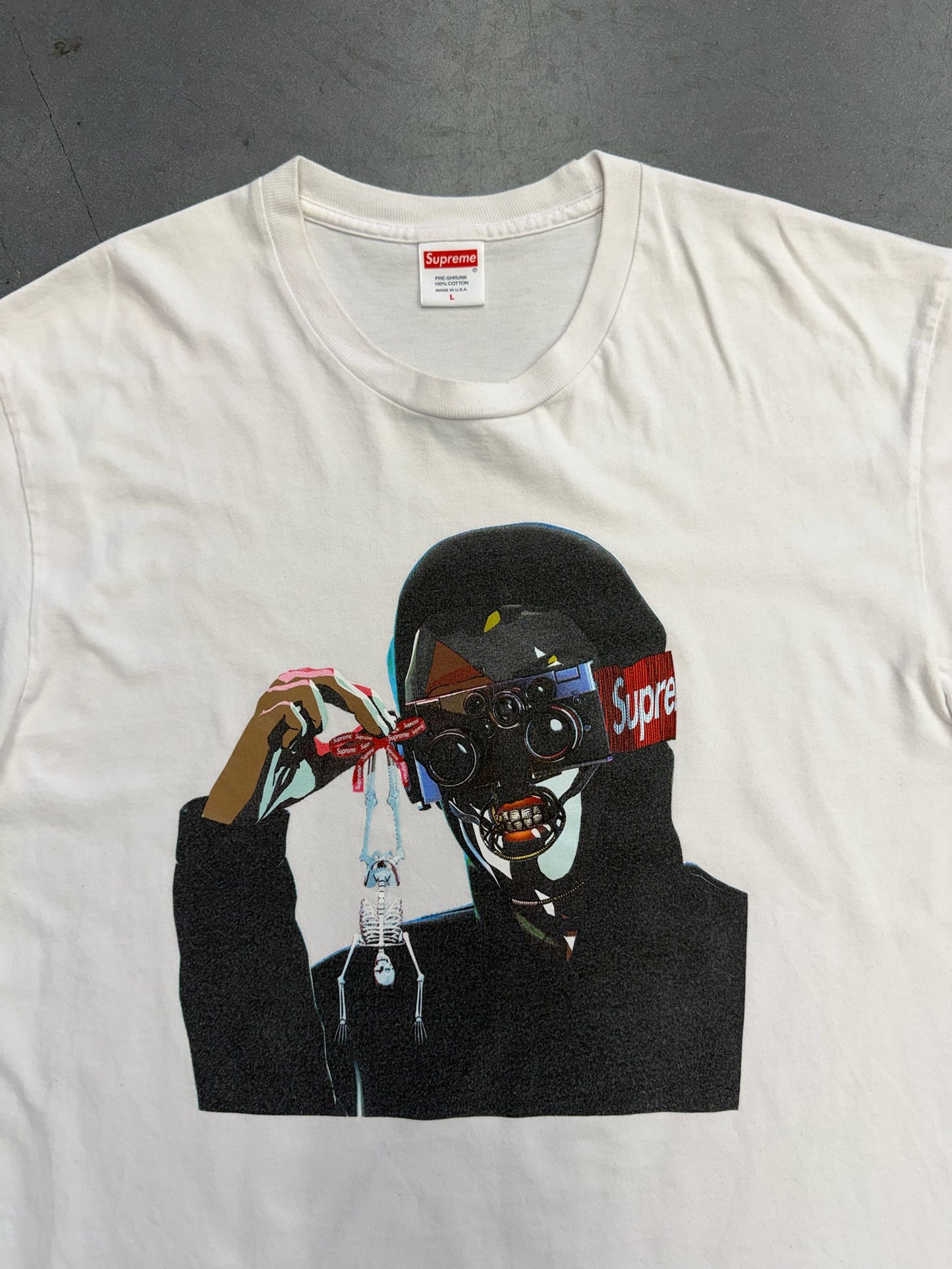 SS19 SUPREME CREEPER TEE - WHITE