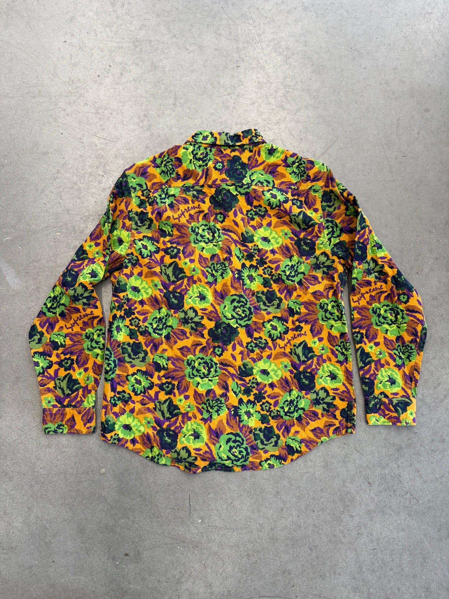 FW21 SUPREME DIGI FLORAL CORDUROY SHIRT