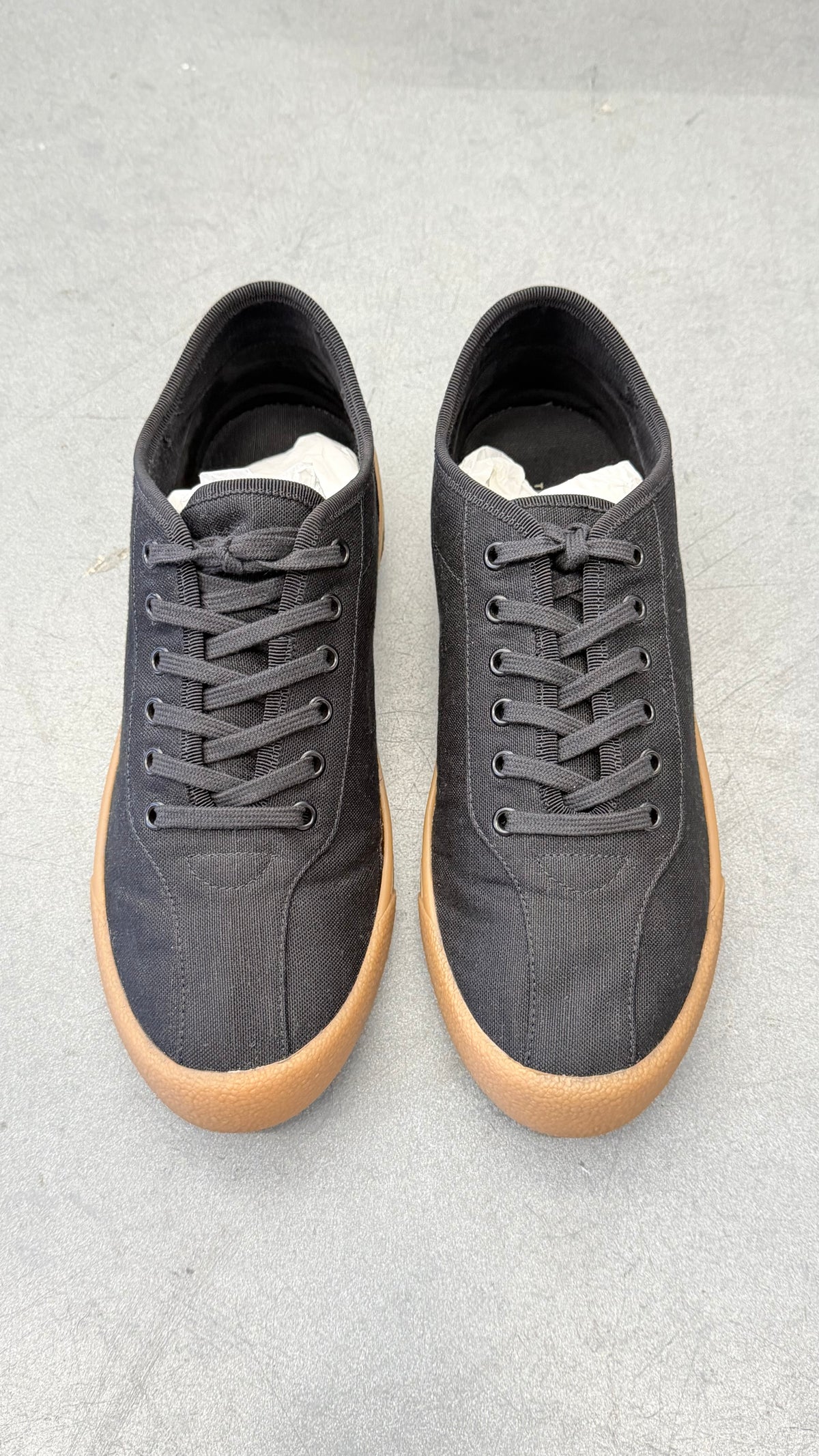 THE ROW CANVAS LOW-TOP SNEAKERS