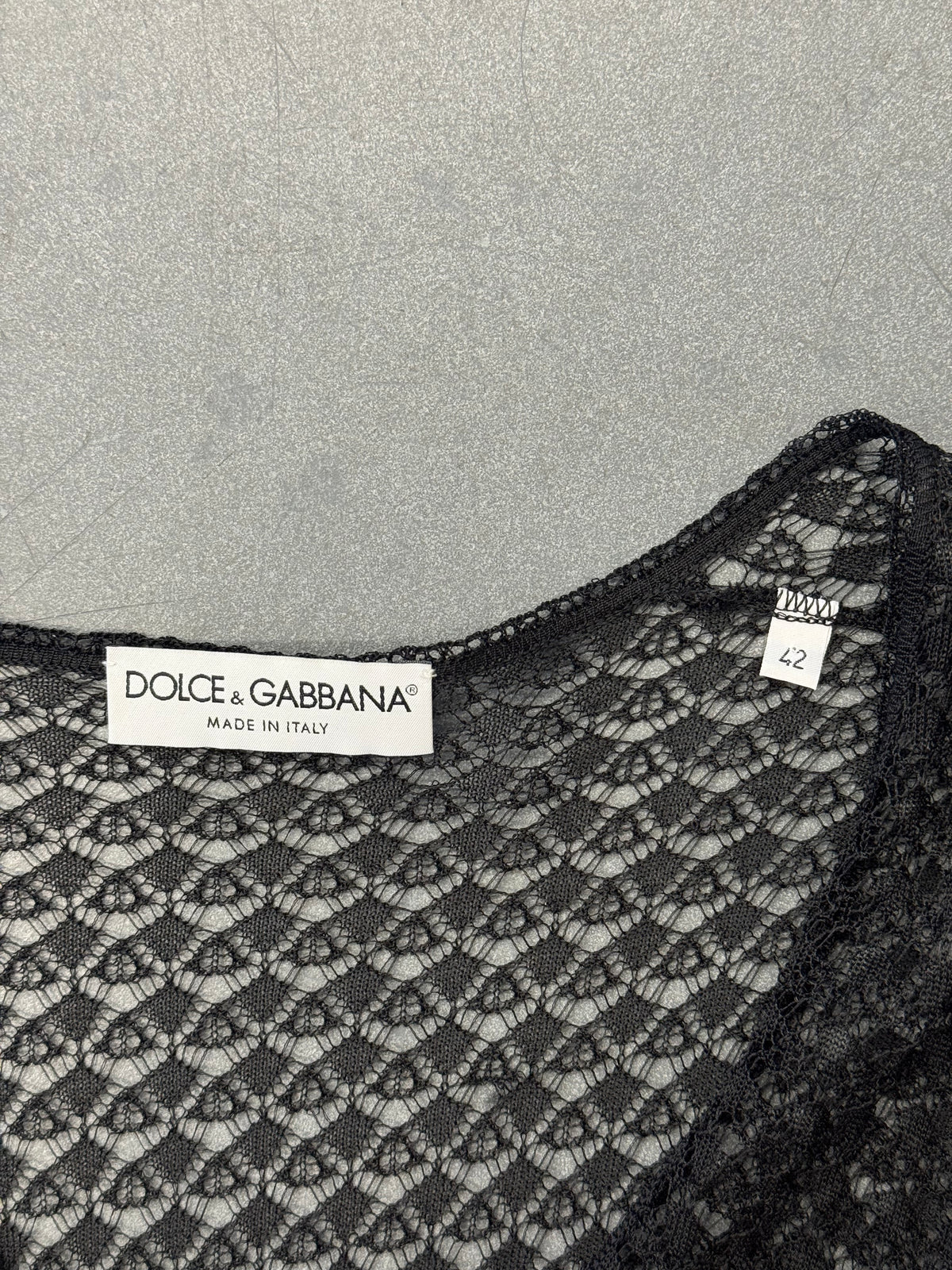 VINTAGE DOLCE & GABBANA VISCOSE LACE CARDIGAN