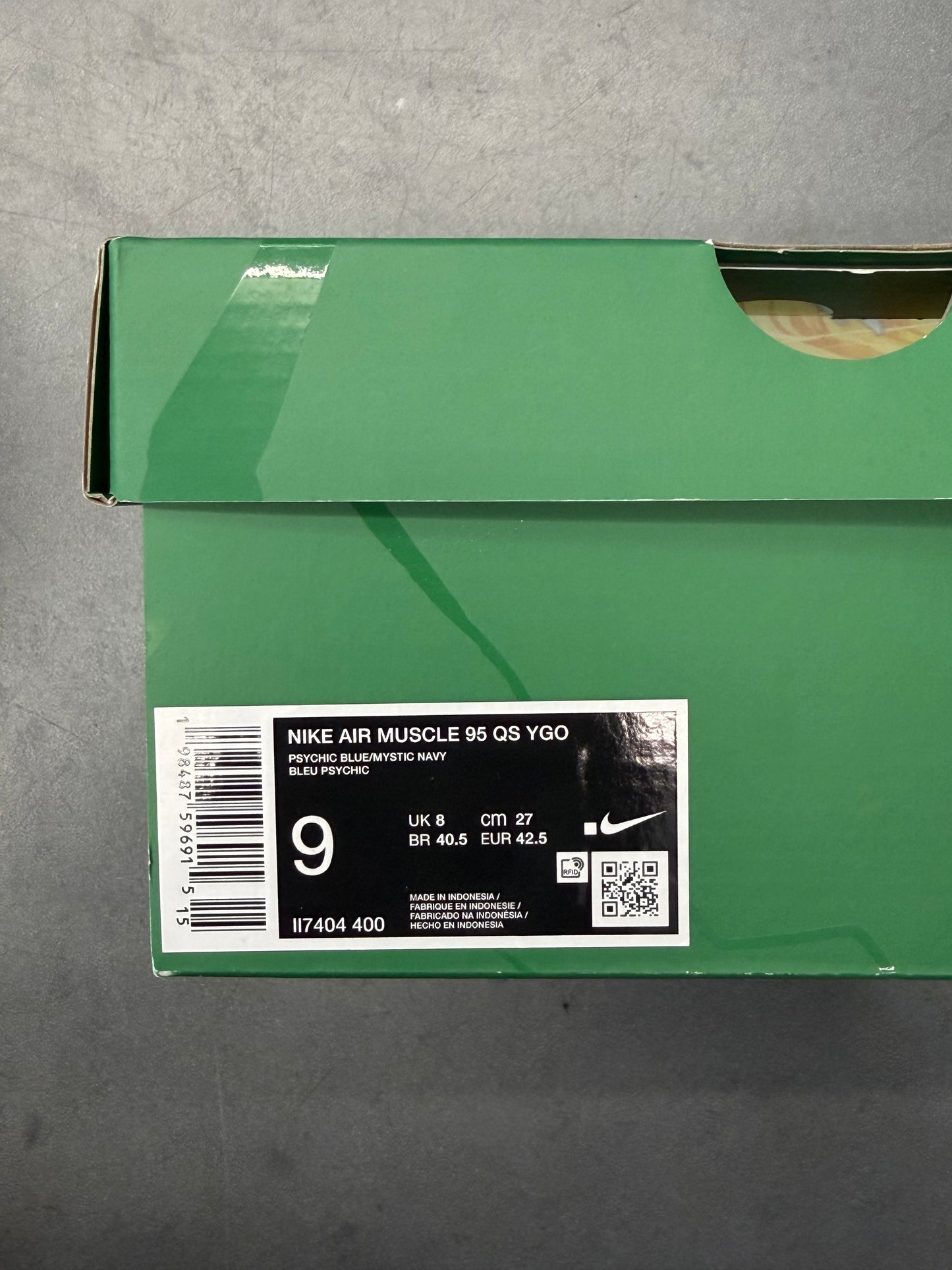2025 NIKE AIR MAX MUSCLE 95 QS YU-GI-OH! JOEY WHEELER (W/BOX)