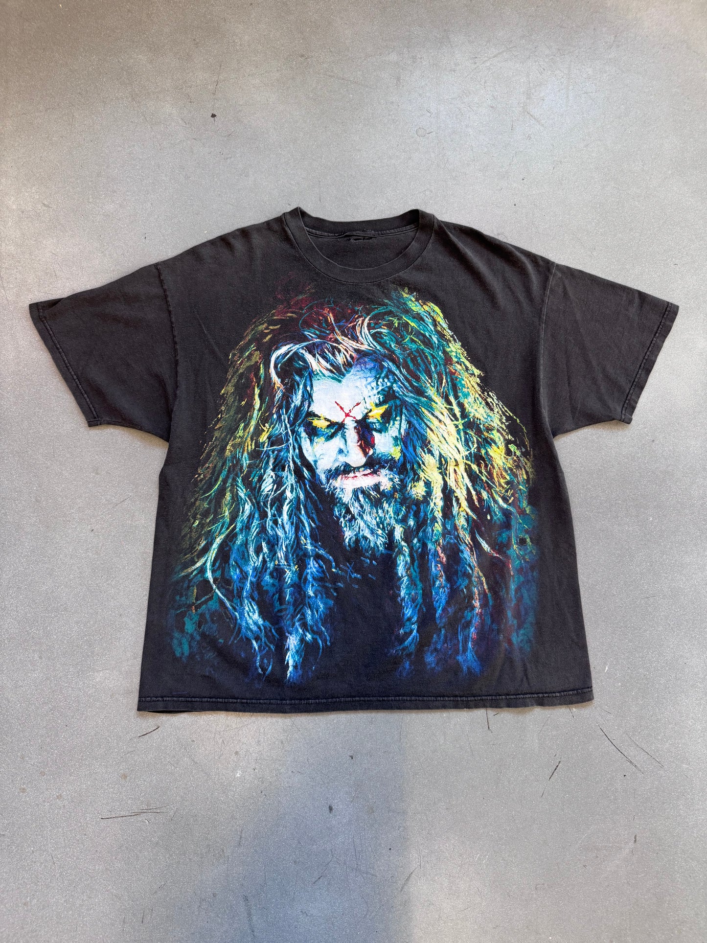 90S ROB ZOMBIE BIG FACE TEE (PULLED TAG)
