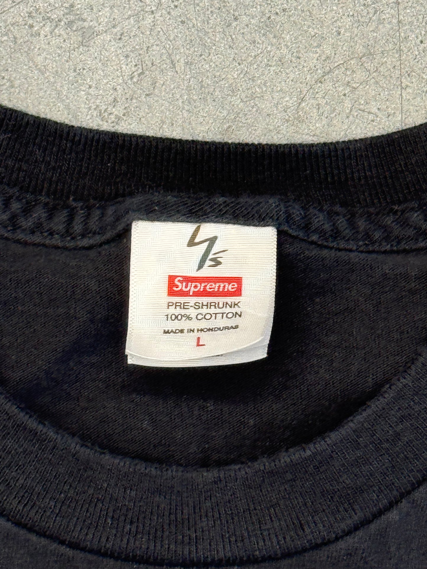 FW25 SUPREME Y'S BY YOHJI YAMAMOTO L/S TEE - BLACK