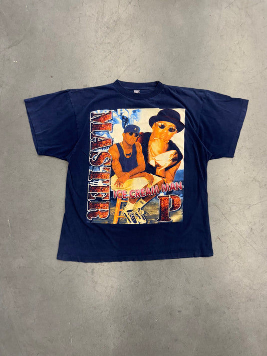 90S MASTER P ICE CREAM MAN BOOTLEG RAP TEE (FADED TAG)