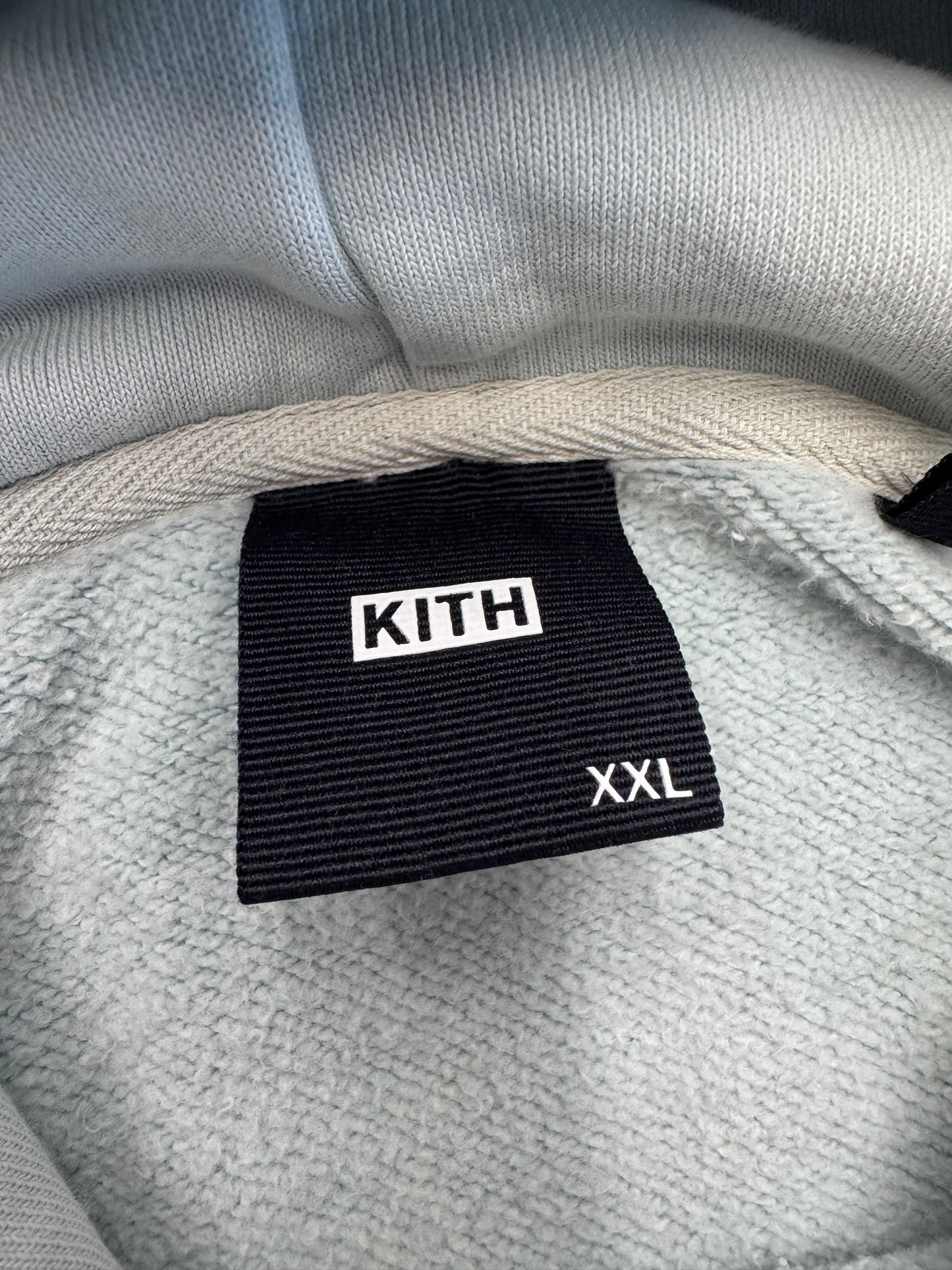 KITH WILLIAMS III HOODIE - LIGHT BLUE (2XL)