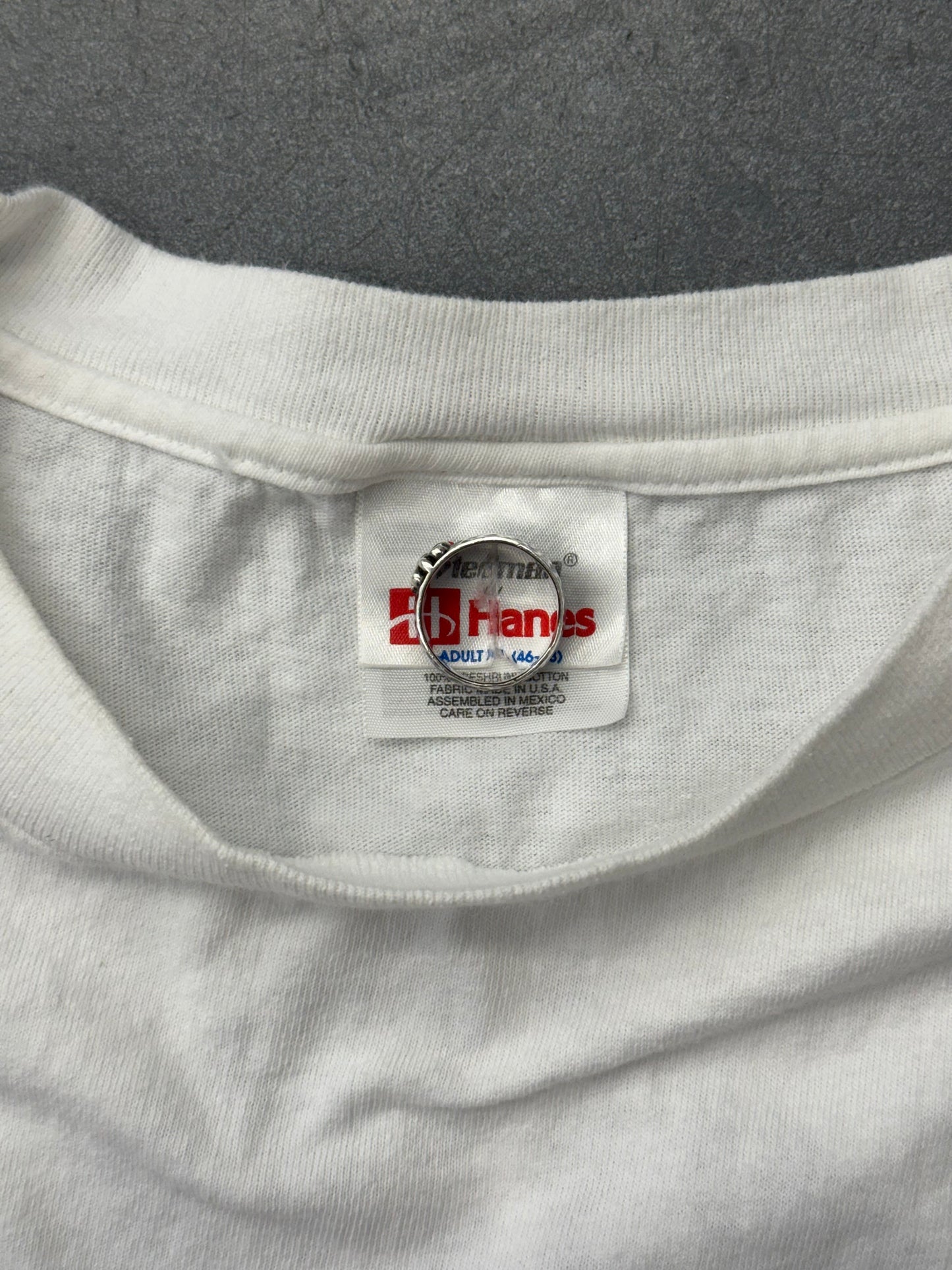 90S CRYSTAL'S SHOWGIRLS NORTH PALM BEACH MULLET TEE (HANES TAG)