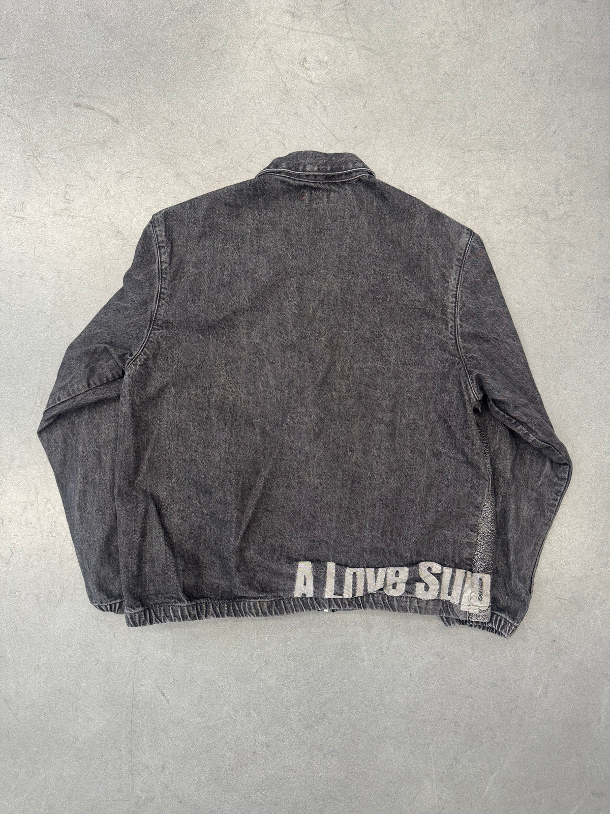 FW21 SUPREME JOHN COLTRANE A LOVE SUPREME DENIM HARRINGTON JACKET