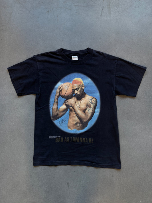 1996 DENNIS RODMAN "BAD AS I WANNA BE" TEE (MURINA TAG)