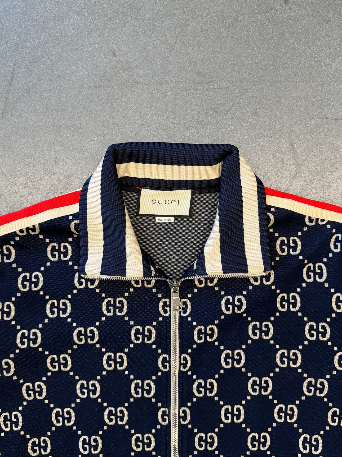 GUCCI MONOGRAM ZIP-UP TRAINING TRACK SUIT