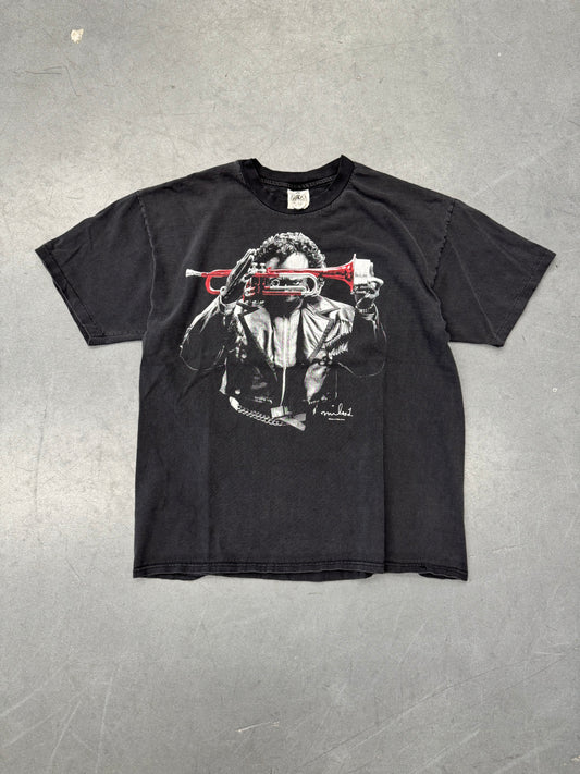 90'S MILES DAVIS RED TRUMPET ESTATE T-SHIRT (ANDAZIA TAG)