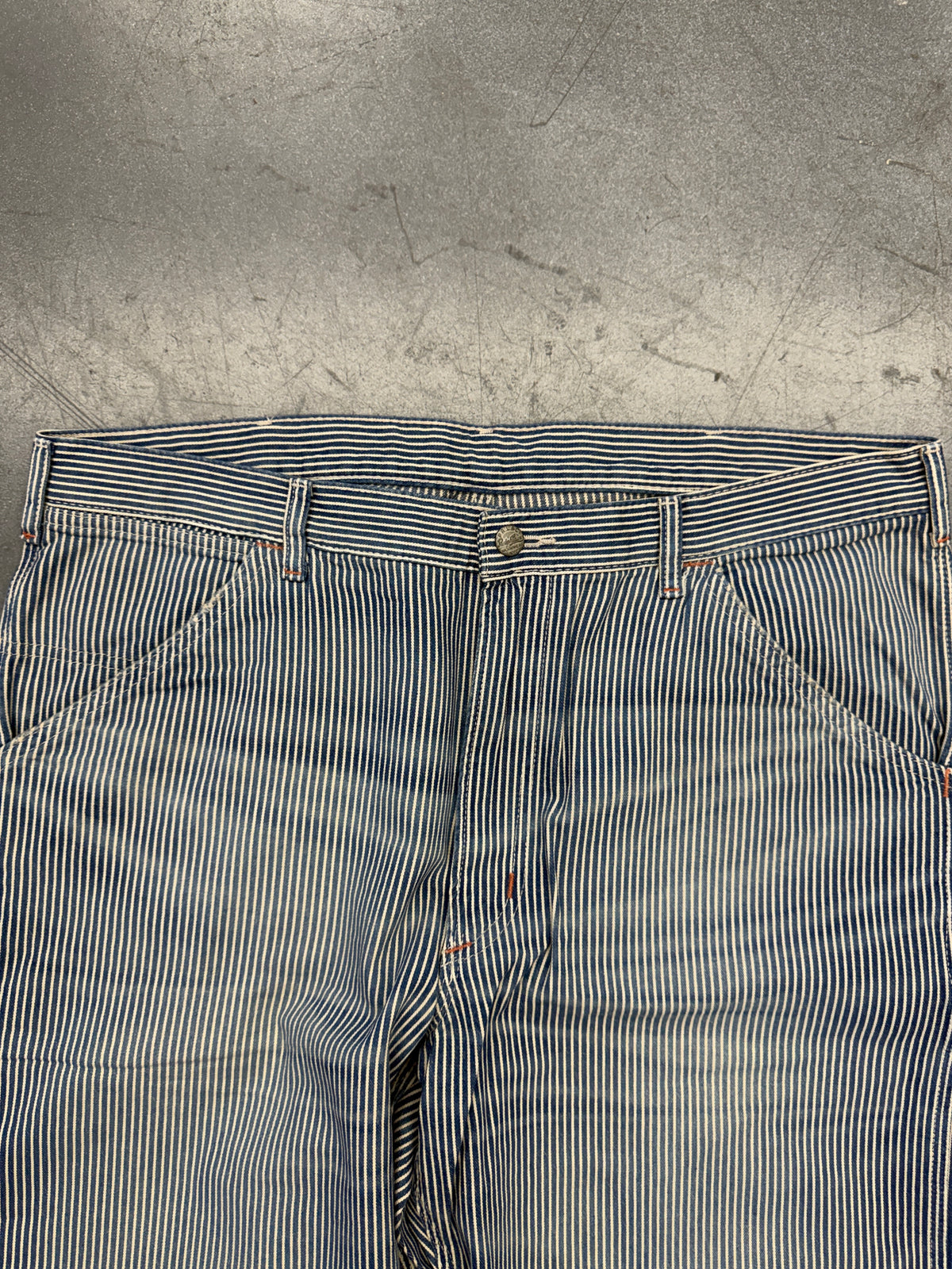 POLO RALPH LAUREN DUNGAREE FIT HICKORY-STRIPE WORKWEAR PANT