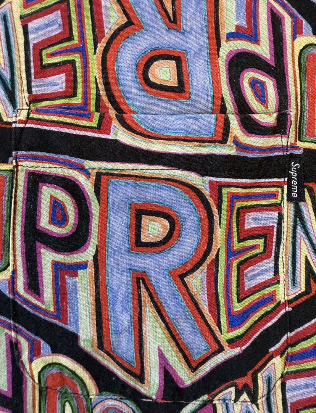 FW20 SUPREME PERSPECTIVE RAYON S/S TEE