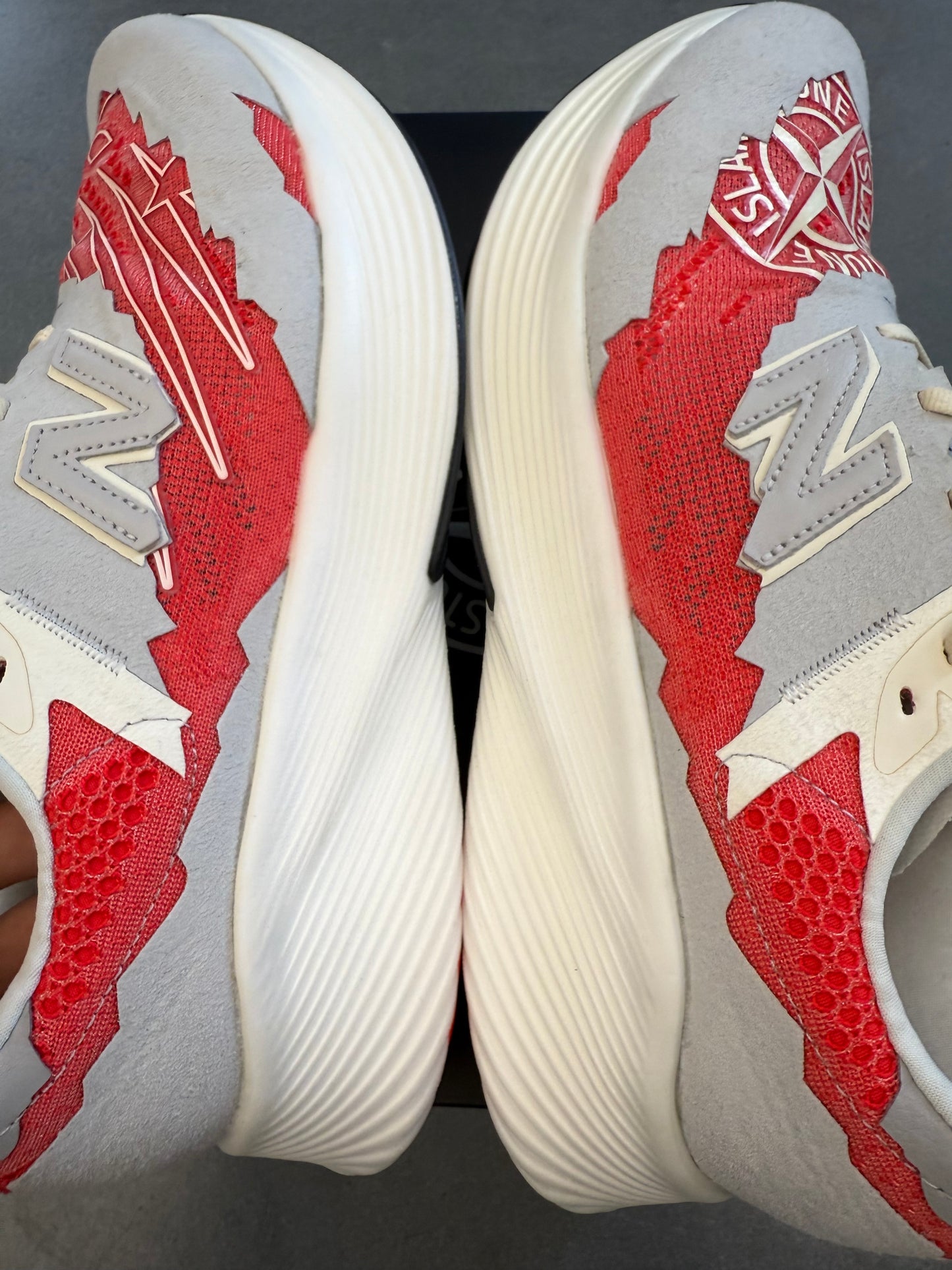 SIZE 12 STONE ISLAND TOKYO DESIGN STUDIO FUELCELL RC ELITE V2 'ENERGY RED' (WITH BOX)