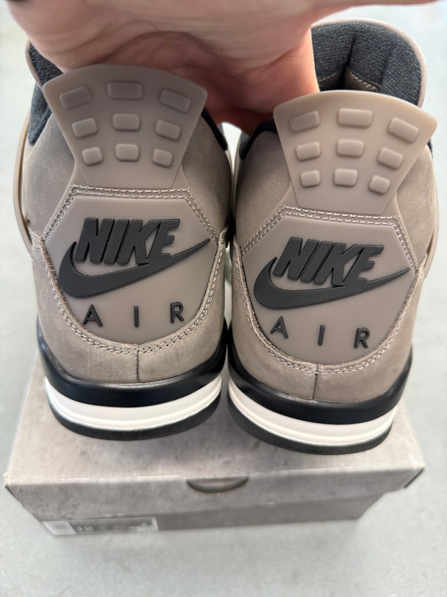 2025 SIZE 12 JORDAN 4 RETRO CAVE STONE