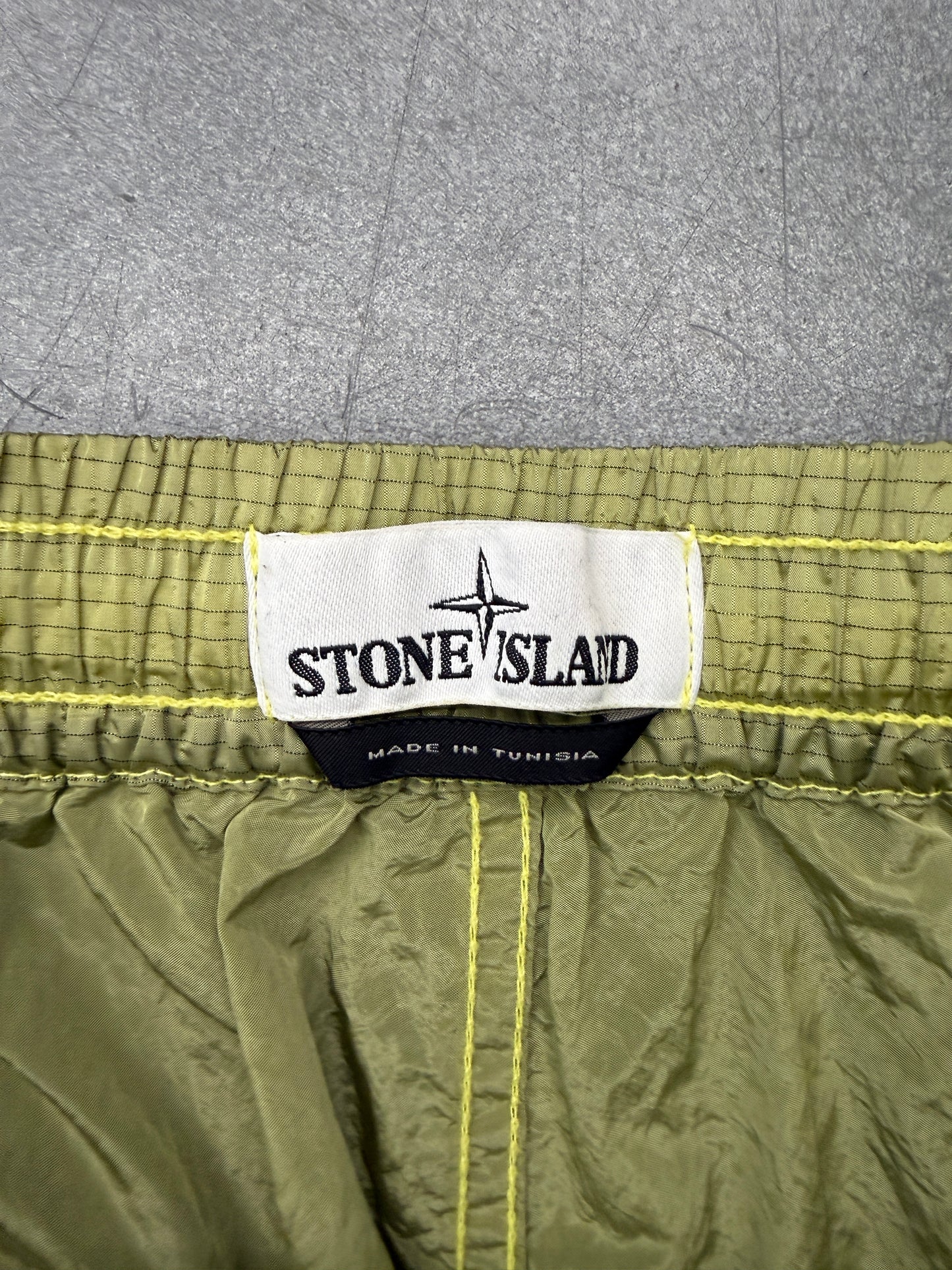 STONE ISLAND ECONYL NYLON METAL PANTS