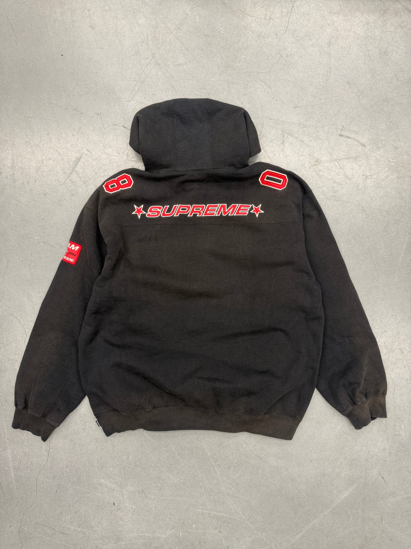 SS26 SUPREME JERSEY HOODED SWEATSHIRT