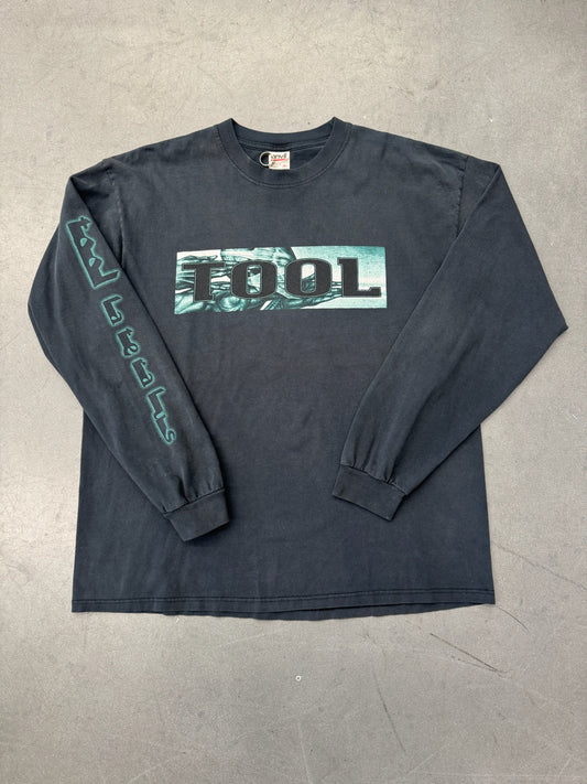 2002 TOOL "INSIDE THE OUTSIDE" TOUR LS TEE (ANVIL TAG)