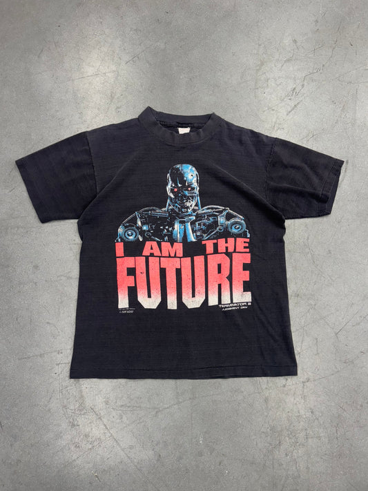 1991 TERMINATOR 2 JUDGEMENT DAY 'I AM THE FUTURE' TEE (COTTON STATES TAG)