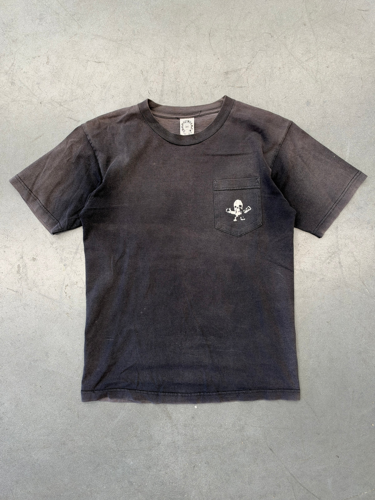 VINTAGE CHROME HEARTS FOTI HARRIS TEETER POCKET TEE