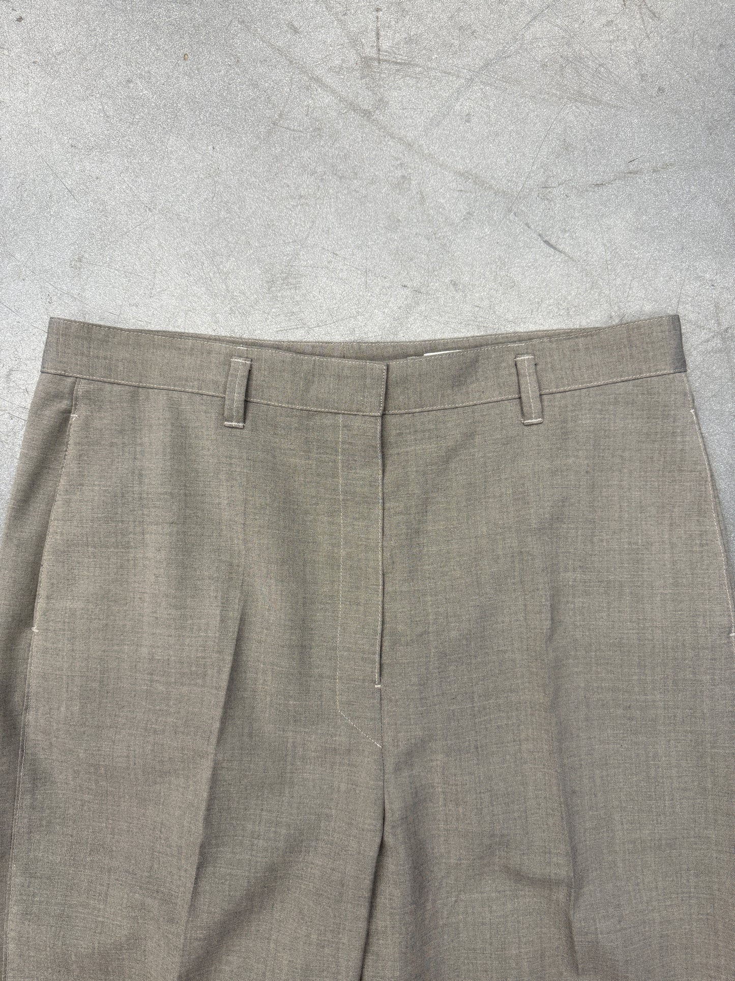 LEMAIRE WOOL-BLEND CASUAL TROUSERS